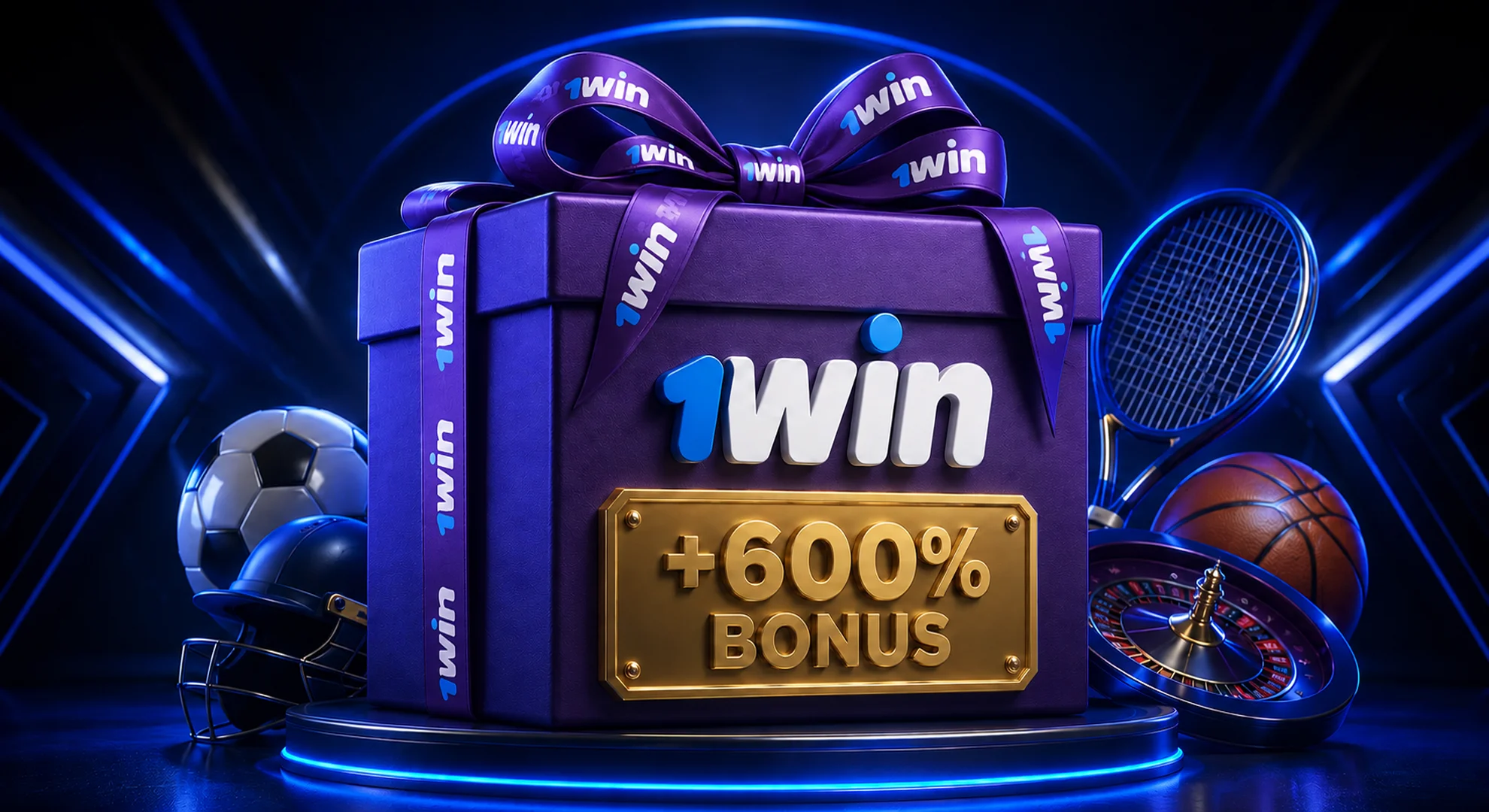 1win India mega welcome bonus package offering 600 percent deposit match 2026
